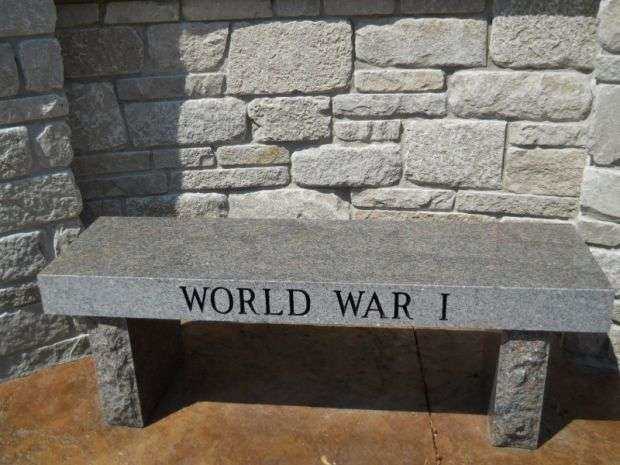 TWO RIVERS WAR MEMORIAL BENCH A