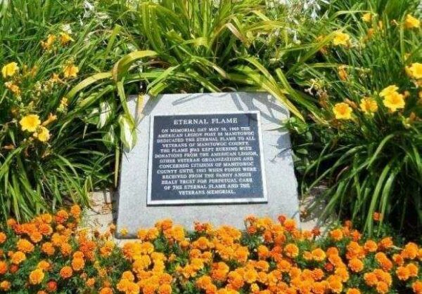 MANITOWOC COUNTY VETERANS ETERNAL FLAME MEMORIAL