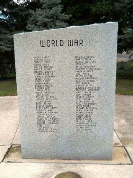 MANITOWOC COUNTY VETERANS MEMORIAL PANEL C