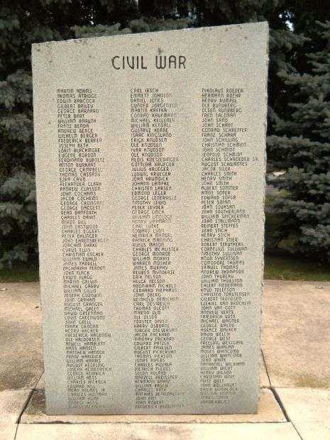 MANITOWOC COUNTY VETERANS MEMORIAL PANEL A