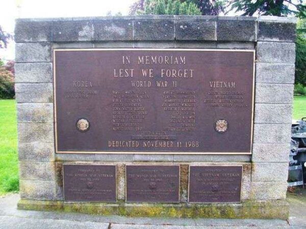 IN MEMORIAM LEST WE FORGET WAR MEMORIAL