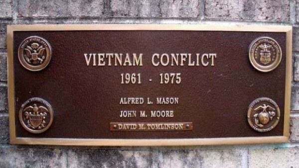 EMPORIA-GREENSVILLE VETERAN WAR MEMORIAL PLAQUE E