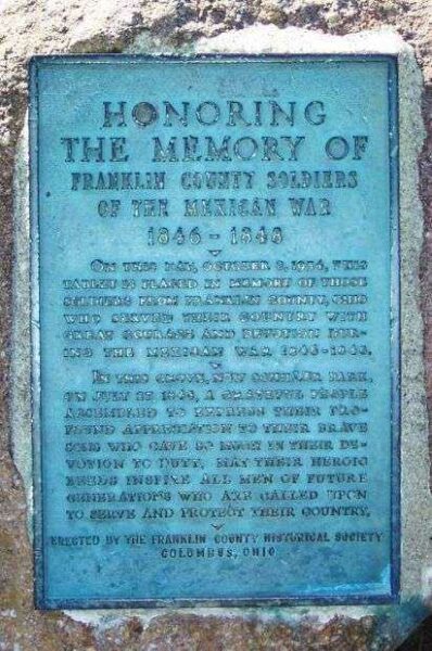 FRANKLIN COUNTY MEXICAN-AMERICAN WAR MEMORIAL