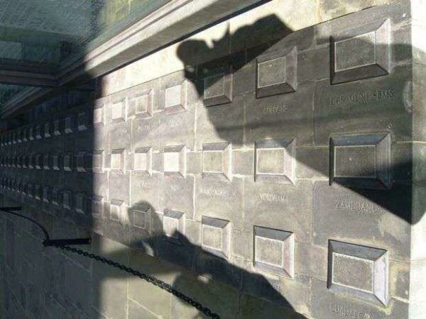 VIRGINIA WAR MEMORIAL WORLD WAR II CAMPAIGNS WALL G