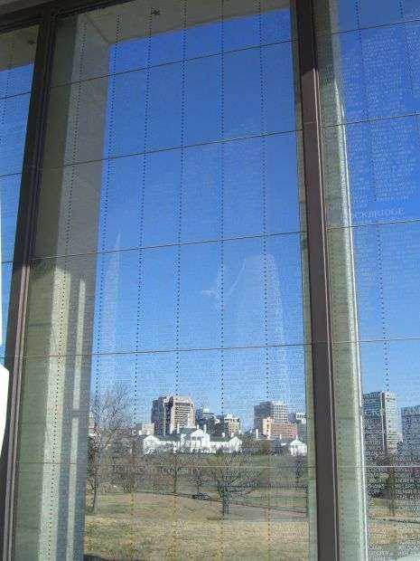 VIRGINIA WAR MEMORIAL SHRINE OF MEMORY PANEL J