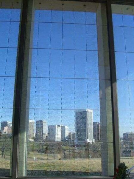 VIRGINIA WAR MEMORIAL SHRINE OF MEMORY PANEL I