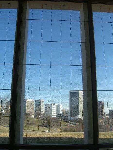 VIRGINIA WAR MEMORIAL SHRINE OF MEMORY PANEL G