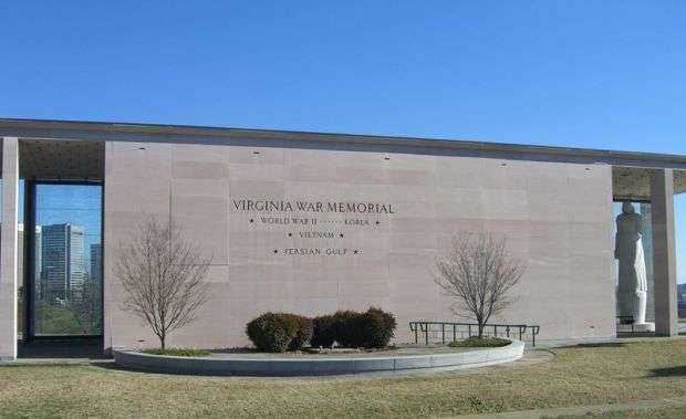 VIRGINIA WAR MEMORIAL DEDICATION STONE B