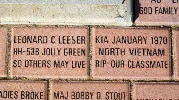 OCS CLASS 62-A MEMORIAL BRICKS