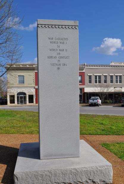 LAWRENCE COUNTY WAR MEMORIAL BACK