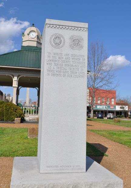 LAWRENCE COUNTY WAR MEMORIAL FRONT