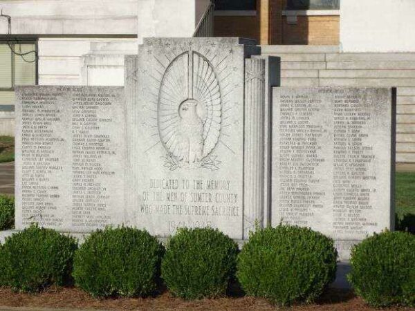 SUMTER COUNTY WORLD WAR II MEMORIAL