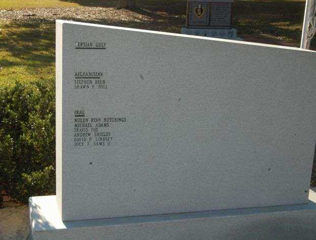 SPARTANBURG COUNTY WAR MEMORIAL WALL C