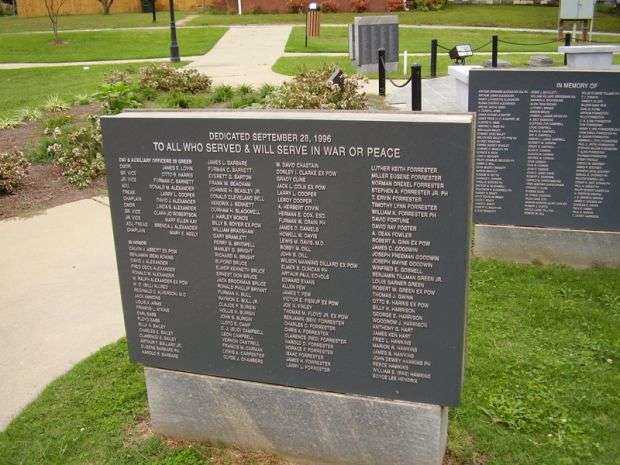 TO ALL WHO SERVED & WILL SERVE IN WAR OR PEACE MEMORIAL