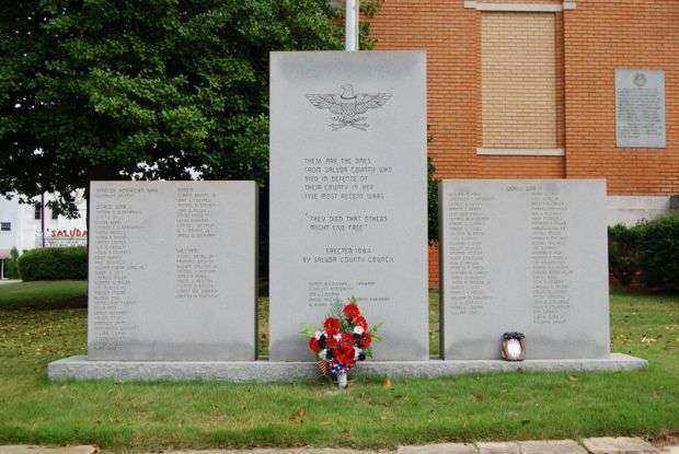 SALUDA COUNTY VETERANS MEMORIAL
