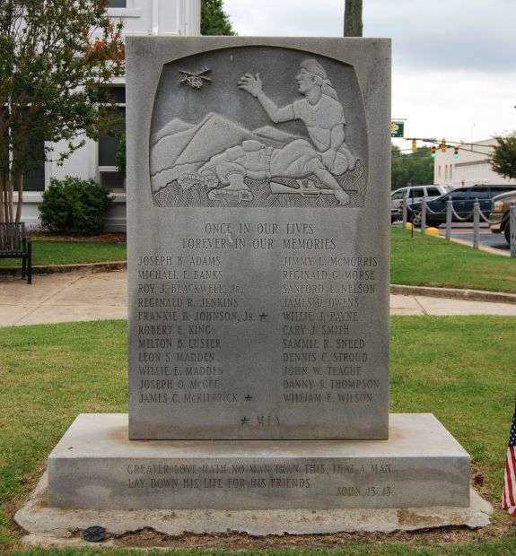 LAURENS VIETNAM WAR MEMORIAL