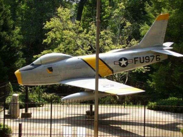 F-86 SABRE JET MEMORIAL AIRCRAFT