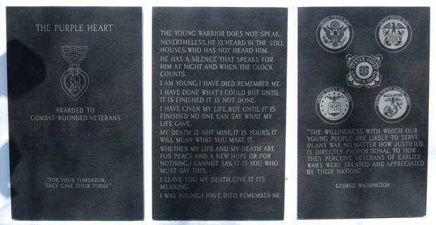 GREENVILLE COUNTY VIETNAM VETERANS MEMORIAL DEDICATION PANELS A