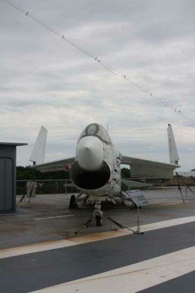 F-8K CRUSADER MEMORIAL AIRCRAFT