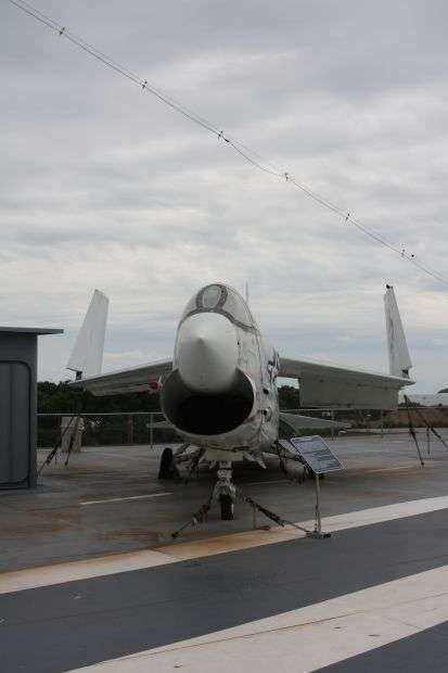 F-8K CRUSADER MEMORIAL AIRCRAFT