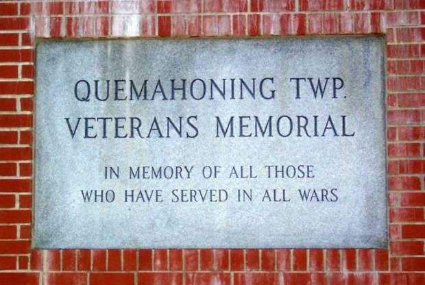 QUEMAHONING TWP. VETERANS MEMORIAL