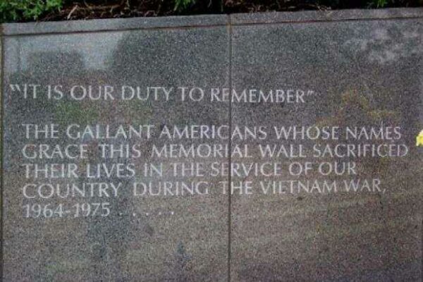 PHILADELPHIA VIETNAM VETERANS MEMORIAL DEDICATION STONE B