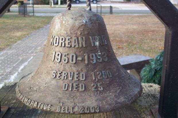 DRESDEN KOREAN WAR MEMORIAL BELL