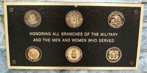 LOWER CHICHESTER VETERANS MEMORIAL DEDICATION PLAQUE