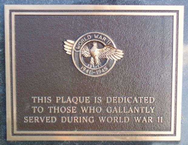 PHOENIXVILLE WAR MEMORIAL PLAQUE B