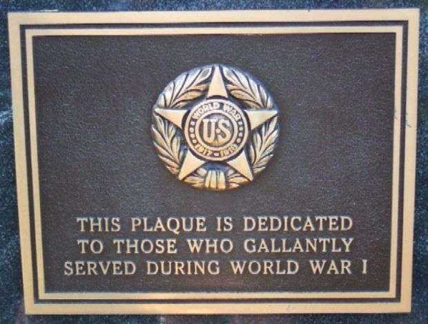 PHOENIXVILLE WAR MEMORIAL PLAQUE A