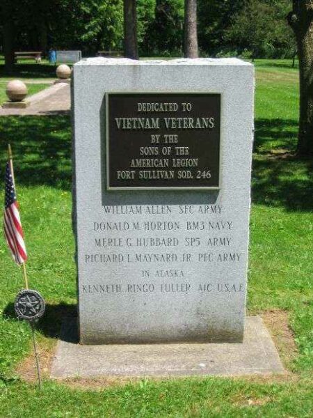 SONS OF THE AMERICAN LEGION SQD 246 VIETNAM VETERANS MEMORIAL