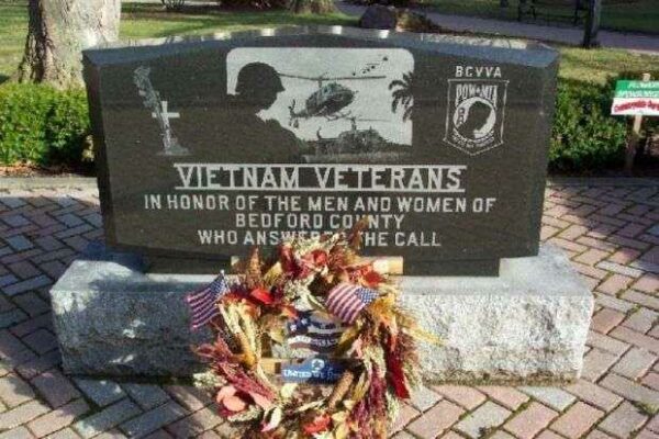 BEDFORD COUNTY VIETNAM VETERANS MEMORIAL FRONT