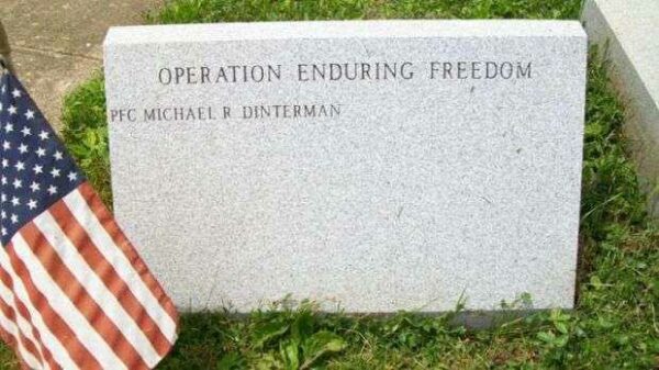 LITTLESTOWN WAR MEMORIAL HONOR ROLL STONE B