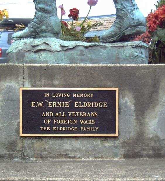 SANDY VIETNAM WAR MEMORIAL PLAQUE B