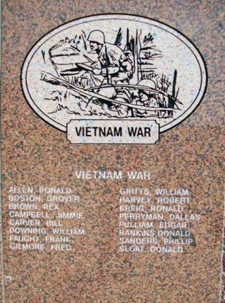 WAGONER COUNTY VETERANS MEMORIAL STONE D