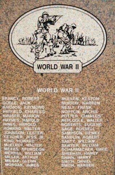 WAGONER COUNTY VETERANS MEMORIAL STONE B