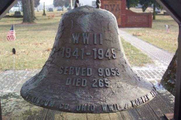 DRESDEN WORLD WAR II MEMORIAL BELL