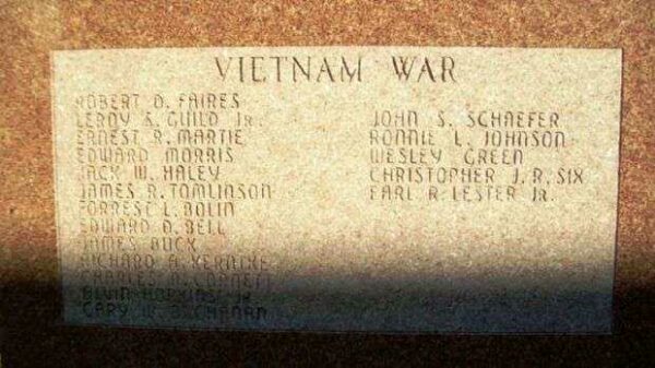 LINCOLN COUNTY WAR DEAD MEMORIAL STONE I