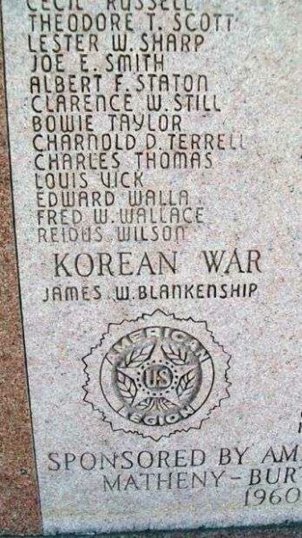 LINCOLN COUNTY WAR DEAD MEMORIAL STONE C