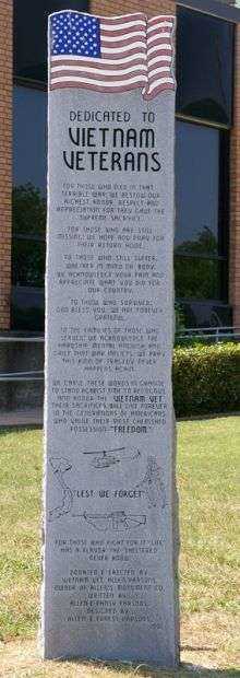 HUGO VIETNAM VETERANS MEMORIAL