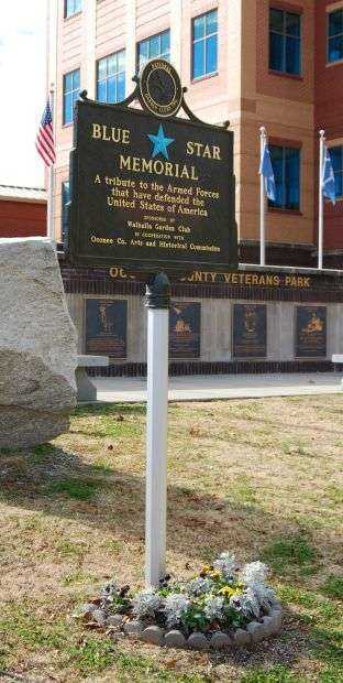 WALHALLA BLUE STAR MEMORIAL MARKER