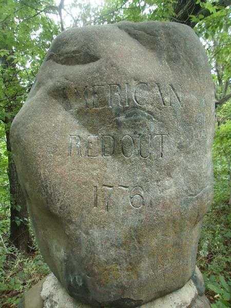 AMERICAN REDOUT 1776 MEMORIAL STONE