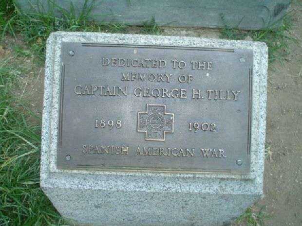 CAPTAIN GEORGE H. TILLY WAR MEMORIAL PLAQUE