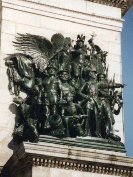 BROOKLYN SOLDIERS AND SAILORS MEMORIAL ARCH THE NAVY