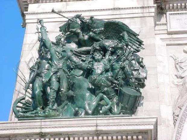 BROOKLYN SOLDIERS AND SAILORS MEMORIAL ARCH THE ARMY