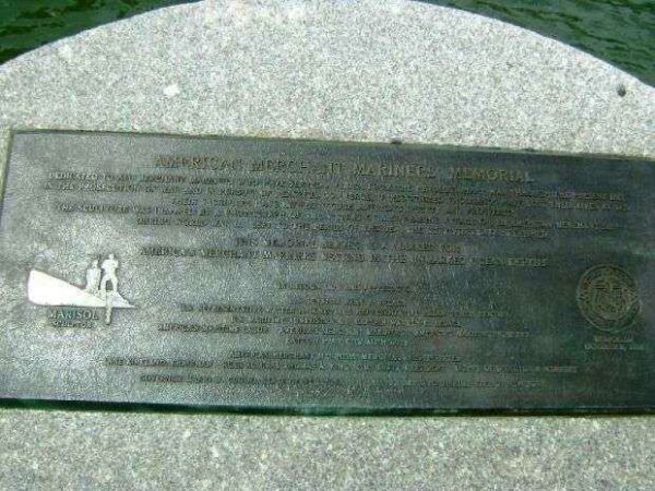 AMERICAN MERCHANT MARINERS MEMORIAL PLAQUE