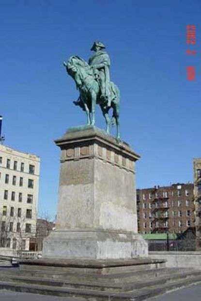 GEORGE WASHINGTON AT VALLEY FORGE WAR MEMORIAL
