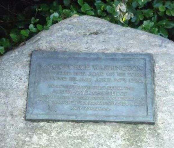 GENERAL GEORGE WASHINGTON MEMORIAL PLAQUE