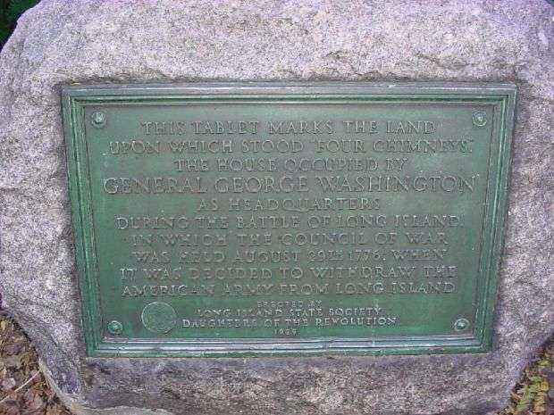 “FOUR CHIMNEYS” REVOLUTIONARY WAR MEMORIAL