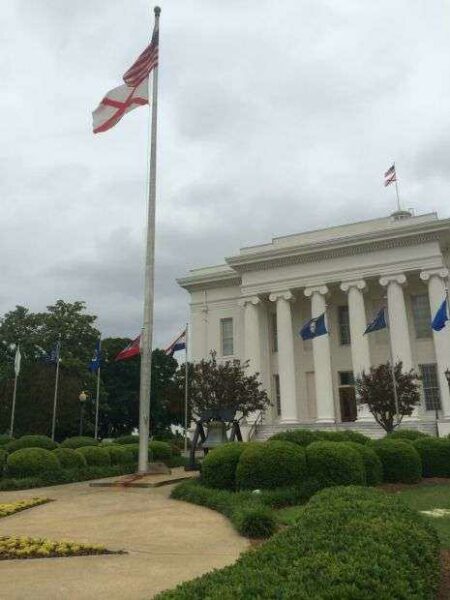 MONTGOMERY WORLD WAR I MEMORIAL FLAGPOLE